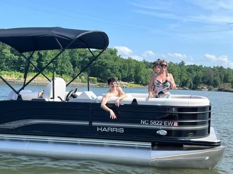 on boat
